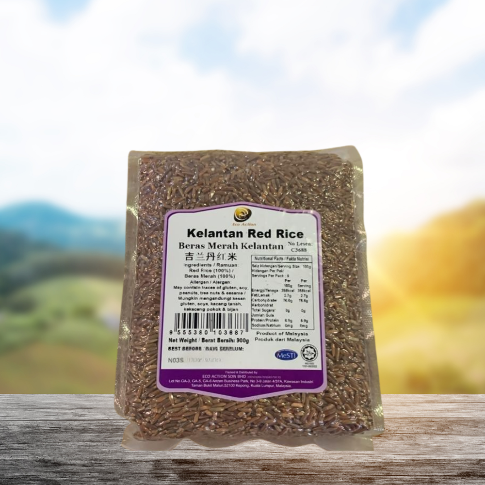 Kelantan Rice LOHAS Premium Kelantan Red Rice 900G