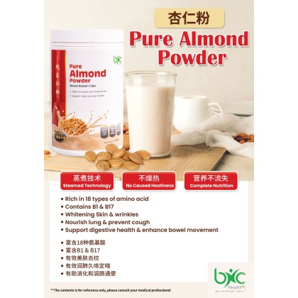 BNC Pure Almond Powder 450G